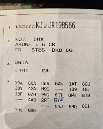 Seat Arona cena 72900 przebieg: 70781, rok produkcji 2018 z Jasło małe 466